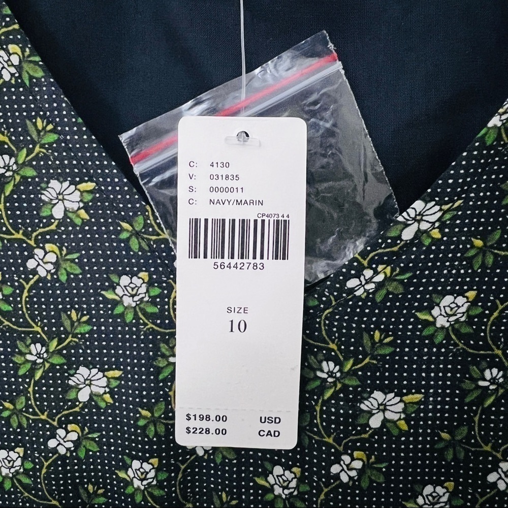 Anthropologie Black floral Tiered Maxi dress in size 10 New with tags - Picture 11 of 15
